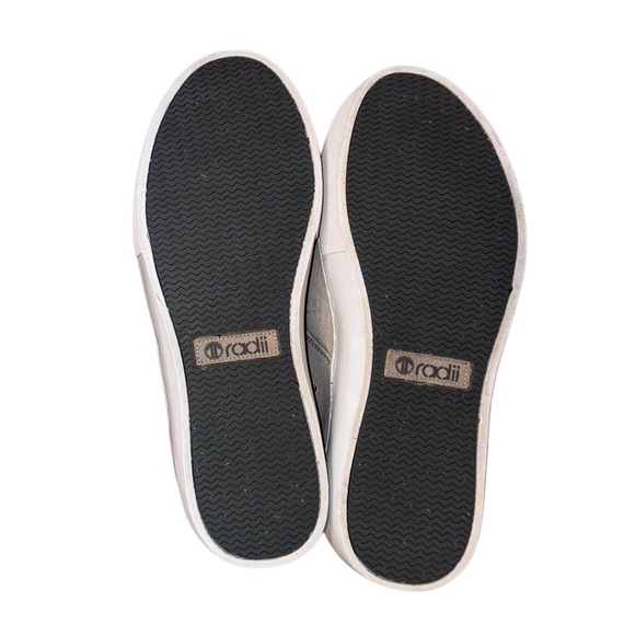 RADII GRAY canvas chukka sneakers men’s high top boots shoes size 9 - Picture 5 of 13